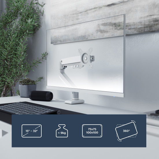 Mark Adler Flow 2.0 Suport Pivotant Pentru Două Monitoare