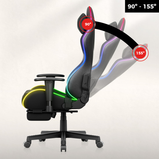 Force 5.7 RGB Negru Scaun de Gaming