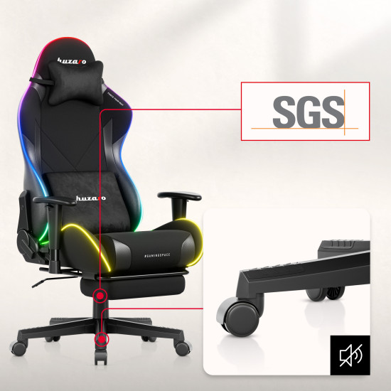 Force 5.7 RGB Negru Scaun de Gaming
