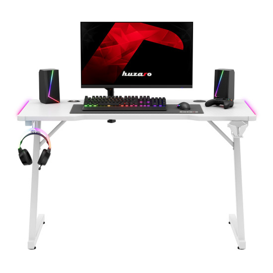 Huzaro Hero 2.5 RGB Alb Birou de Gaming