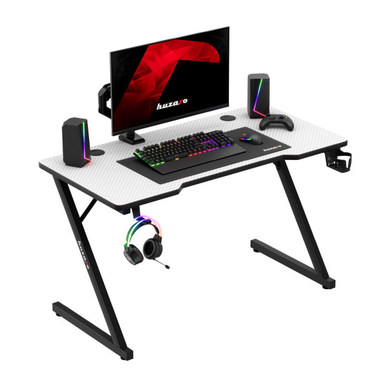 Huzaro Hero 2.5 Alb Birou de Gaming
