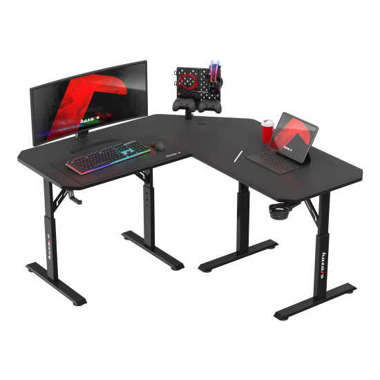 Huzaro Hero 7.3 Negru Colț Birou de Gaming