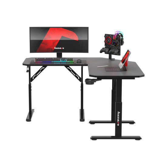 Huzaro Hero 7.3 Negru Colț Birou de Gaming