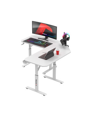 Huzaro Hero 7.3 Alb Colț Birou de Gaming