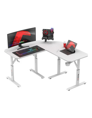 Huzaro Hero 7.3 Alb Colț Birou de Gaming