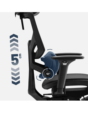 Mark Adler Expert 8.7 Negru Scaun ergonomic