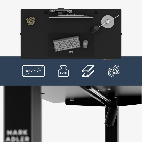 Mark Adler Leader 7.3 Negru Birou reglabil electric