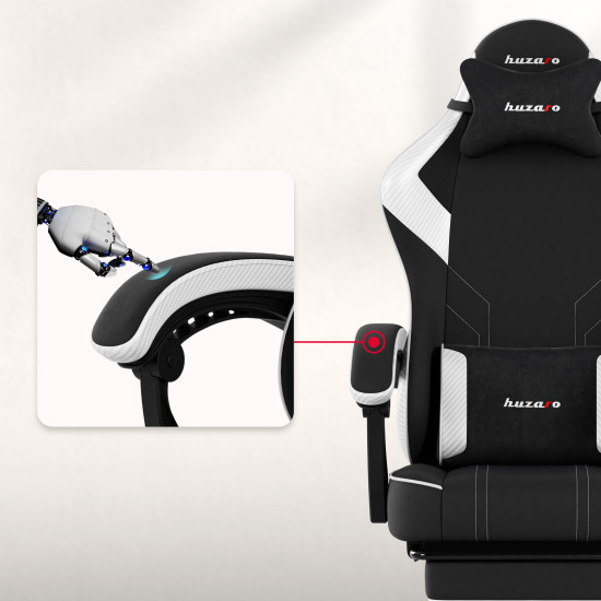Huzaro Force 3.7 Alb Scaun de Gaming