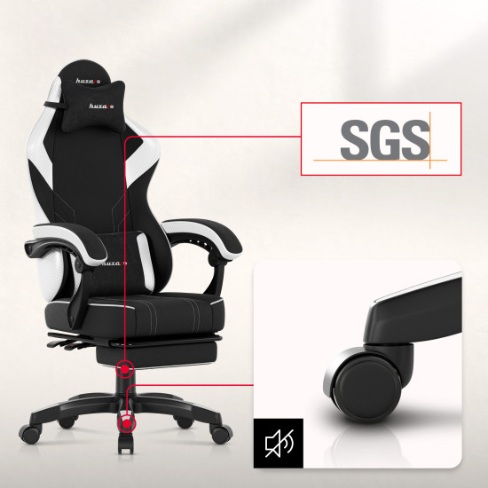 Huzaro Force 3.7 Alb Scaun de Gaming