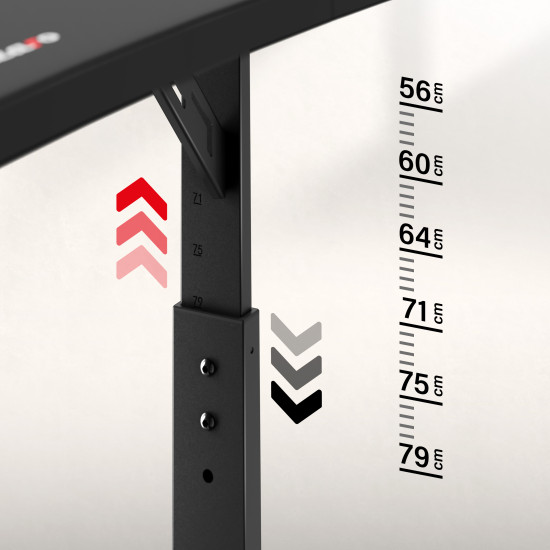 Huzaro Hero 4.6 RGB LED Negru Birou De Gaming