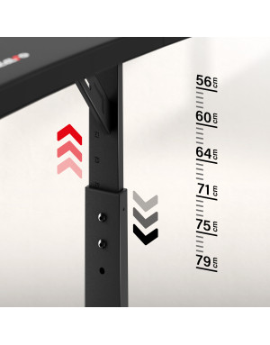 Huzaro Hero 4.6 RGB LED Negru Birou De Gaming