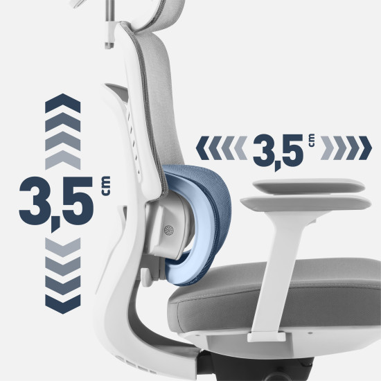 Mark Adler Visioner 6.1 Gri Scaun de Birou