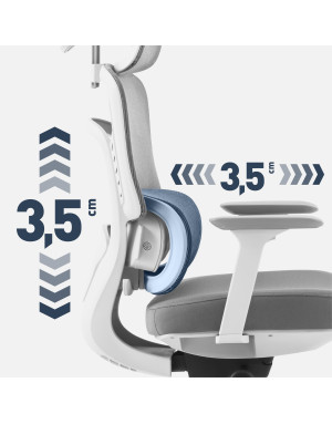 Mark Adler Visioner 6.1 Gri Scaun de Birou
