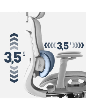 Mark Adler Visioner 8.3 Gri Scaun de Birou