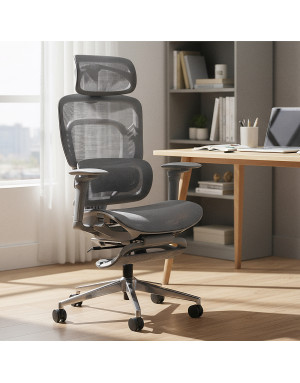 Mark Adler Visioner 8.3 Gri Scaun de Birou