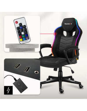 Huzaro Force 2.5 RGB Carbon Mesh Scaun de Gaming