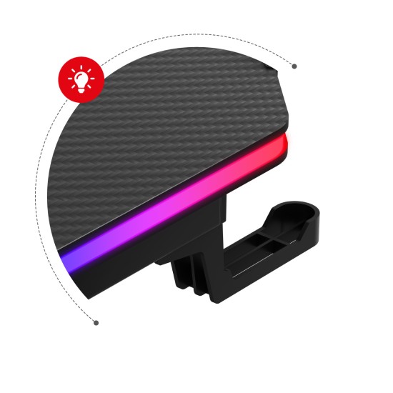 Huzaro Hero 4.8 RGB Negru Birou de Gaming