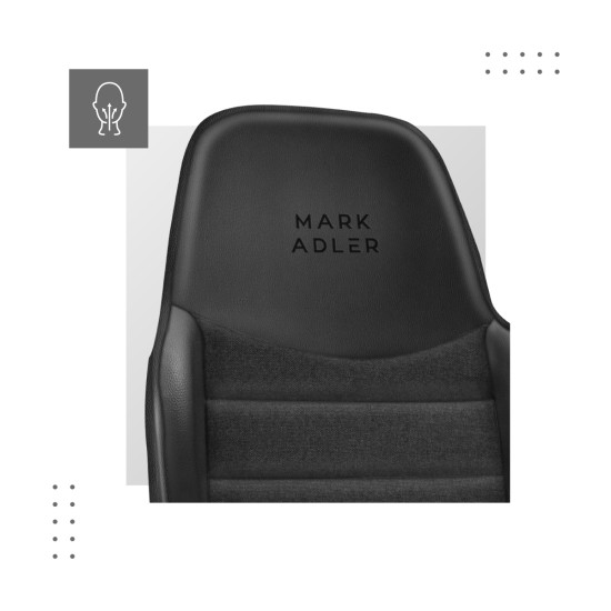 Mark Adler Boss 4.2 Negru Scaun de Birou