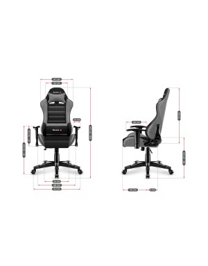 HUZARO RANGER 6.0 Gri Mesh Scaun de Gaming Pentru Copii