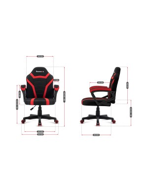 HUZARO RANGER 1.0 Rosu Mesh Scaun de Gaming Pentru Copii