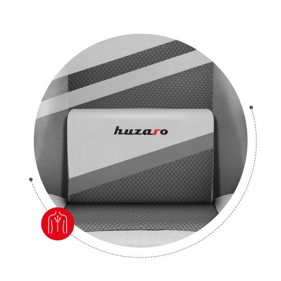 HUZARO FORCE 4.4 Alb Mesh Scaun de Gaming