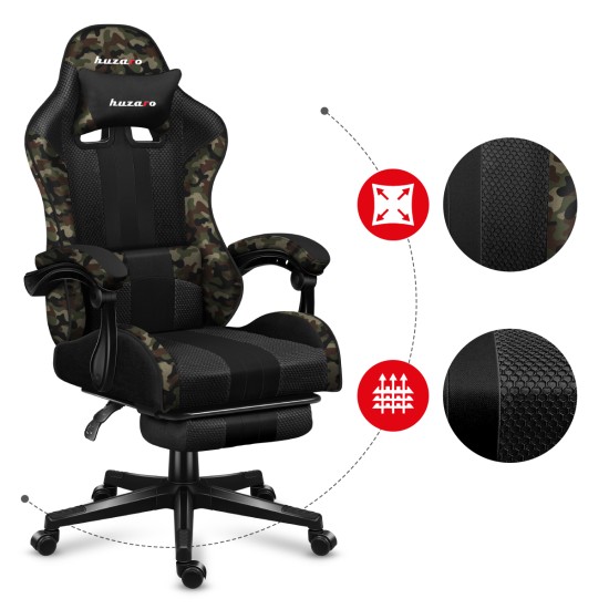 Huzaro Force 4.7 Camo Mesh Scaun de Gaming