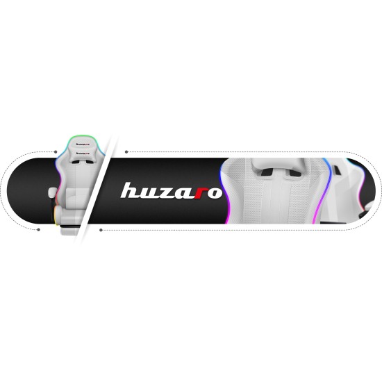 HUZARO Force 4.7 RGB Alb Scaun de Gaming