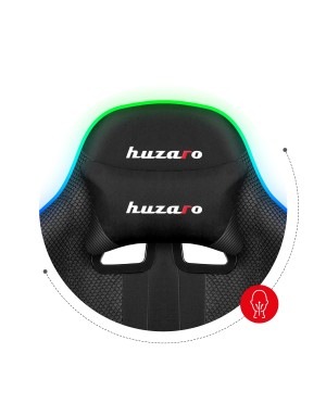 HUZARO Force 4.7 RGB Mesh Negru Scaun de Gaming