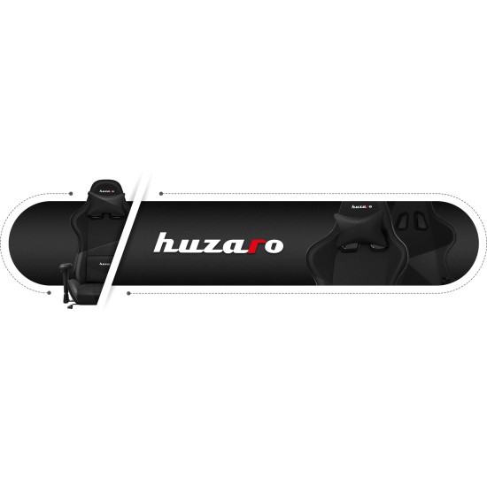 HUZARO FORCE 6.2 Carbon Negru Scaun de Gaming