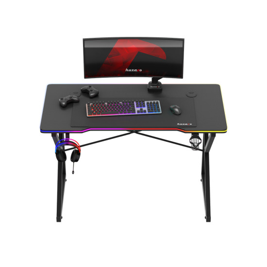 Birou de Gaming Huzaro Hero 1.7 RGB Negru