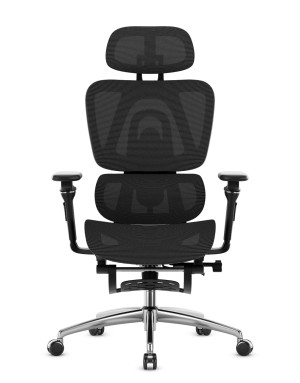 Scaun de birou ergonomic Mark Adler Expert 7.9, mesh, brate 5D, spatar reglabil, sezut ajustabil, Negru