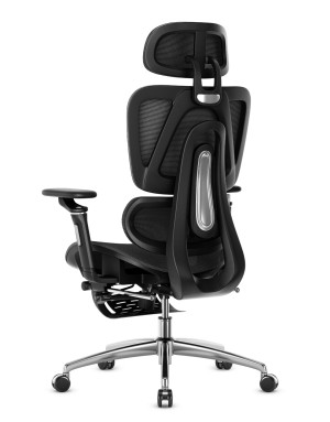 Scaun de birou ergonomic Mark Adler Expert 7.9, mesh, brate 5D, spatar reglabil, sezut ajustabil, Negru