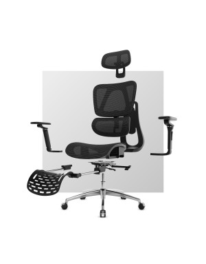 Scaun de birou ergonomic Mark Adler Expert 7.9, mesh, brate 5D, spatar reglabil, sezut ajustabil, Negru