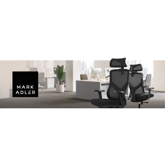 Mark Adler Manager 3.3, Scaun de birou ergonomic, Negru