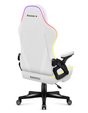 Huzaro Force 4.6 White Mesh RGB Smart Scaun de Gaming