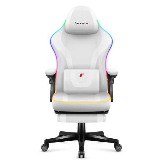 Huzaro Force 4.6 White Mesh RGB Smart Scaun de Gaming