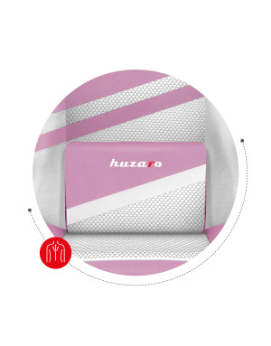 HUZARO FORCE 4.4 Pink Mesh Scaun de Gaming