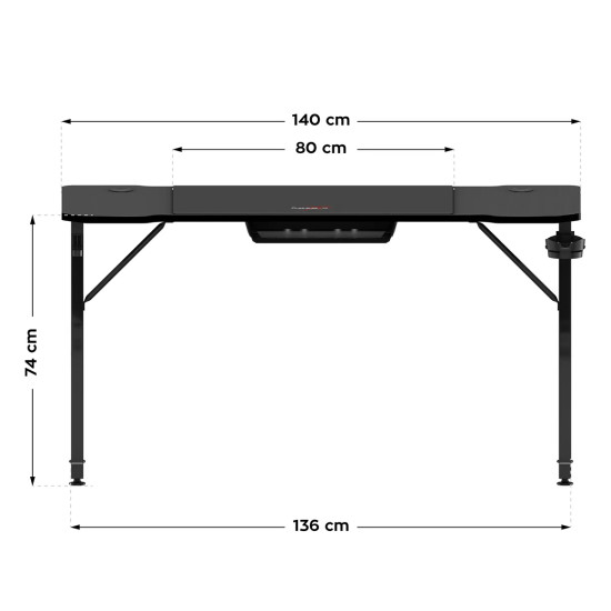 Huzaro Hero 3.3 Negru Birou de Gaming