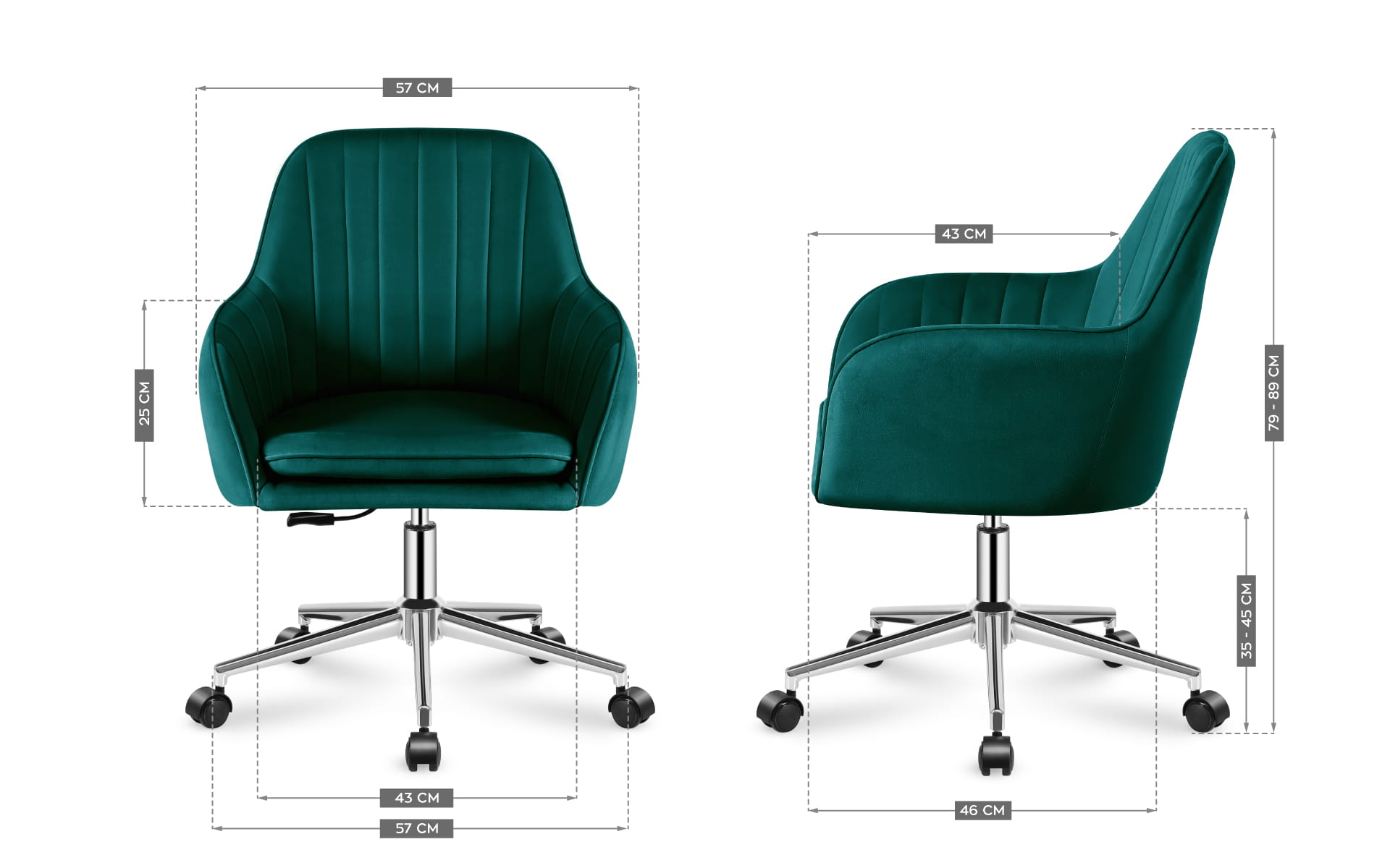 Fotoliu de birou MARK ADLER FUTURE 5.2 Verde