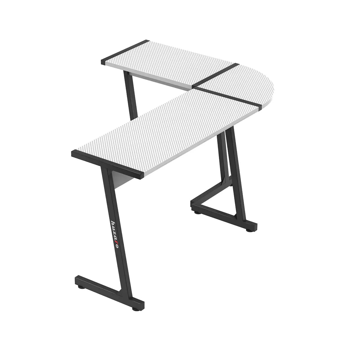 HUZARO HERO 6.0 Alb RGB Smart 147 cm birou de gaming