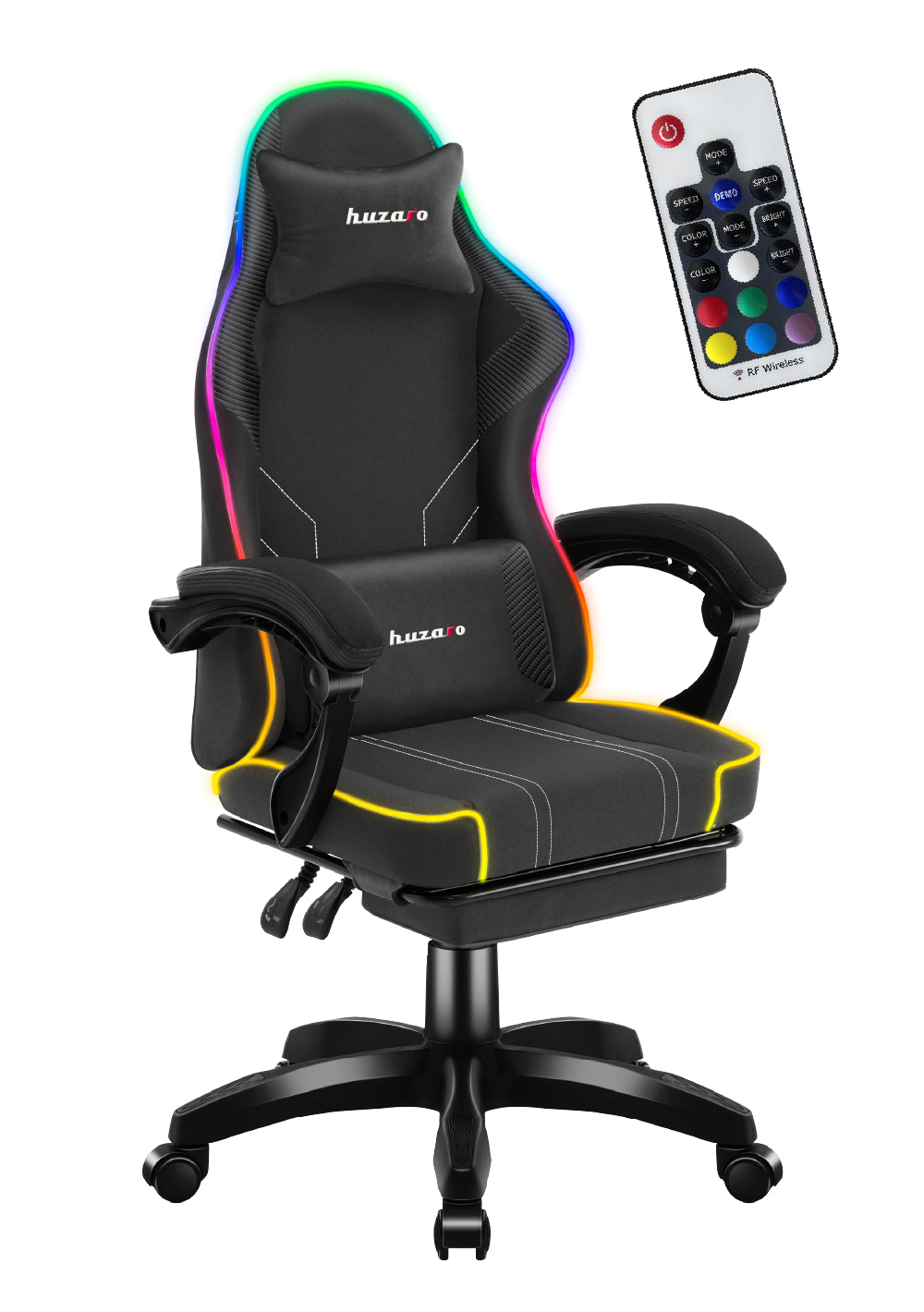 Scaun de gaming Huzaro Force 3.7 RGB Black