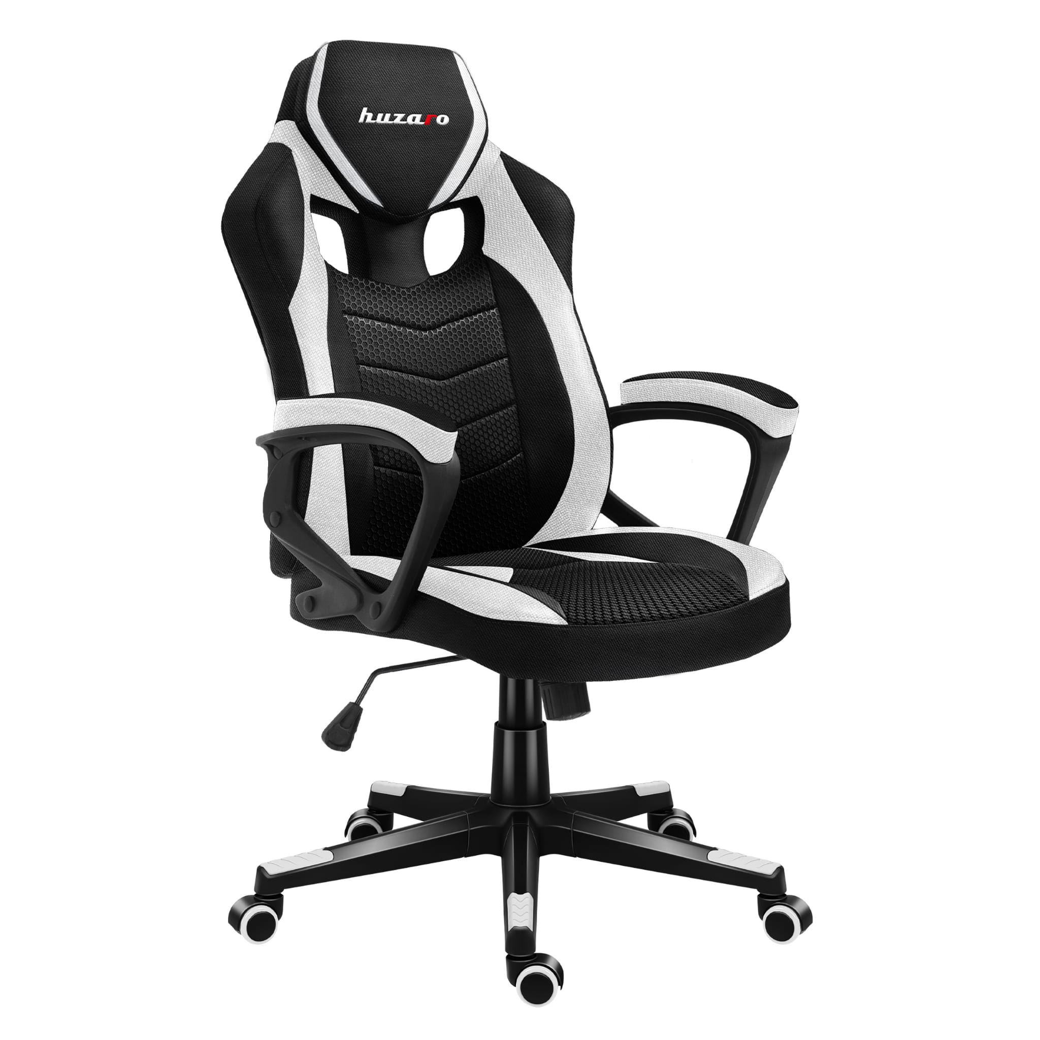 Scaun de gaming Huzaro Force 2.5 White Mesh