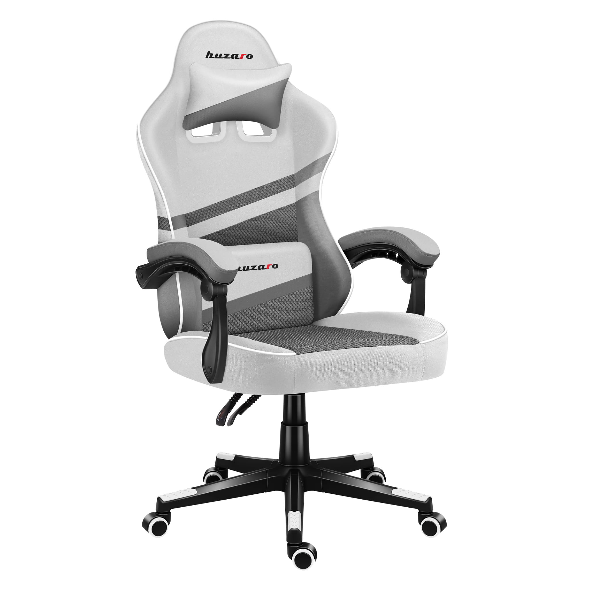 Scaun de gaming HUZARO FORCE 4.4 White Mesh