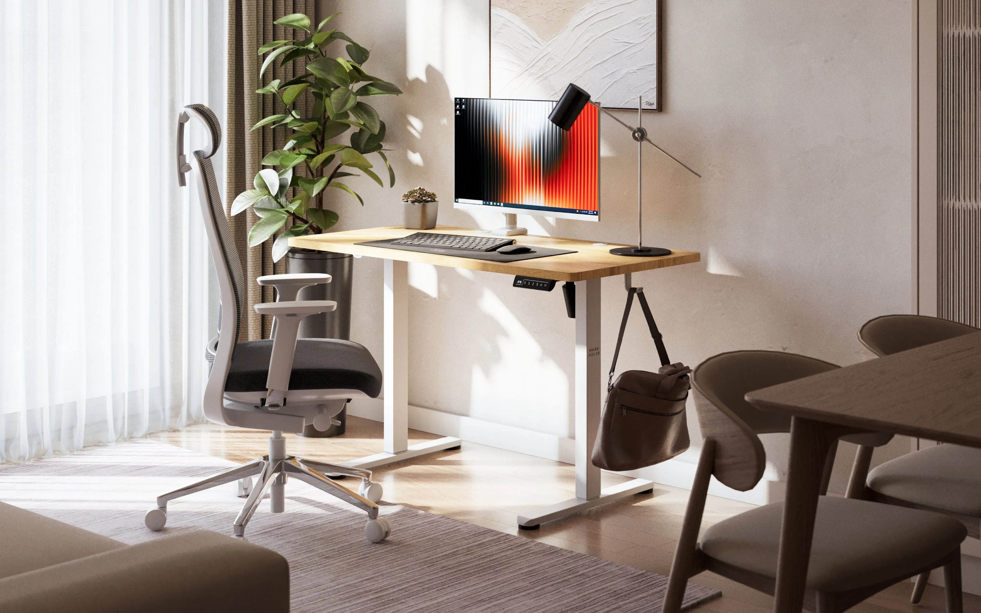 Birou electric reglabil Mark Adler Leader 6.9 Craft 120 cm