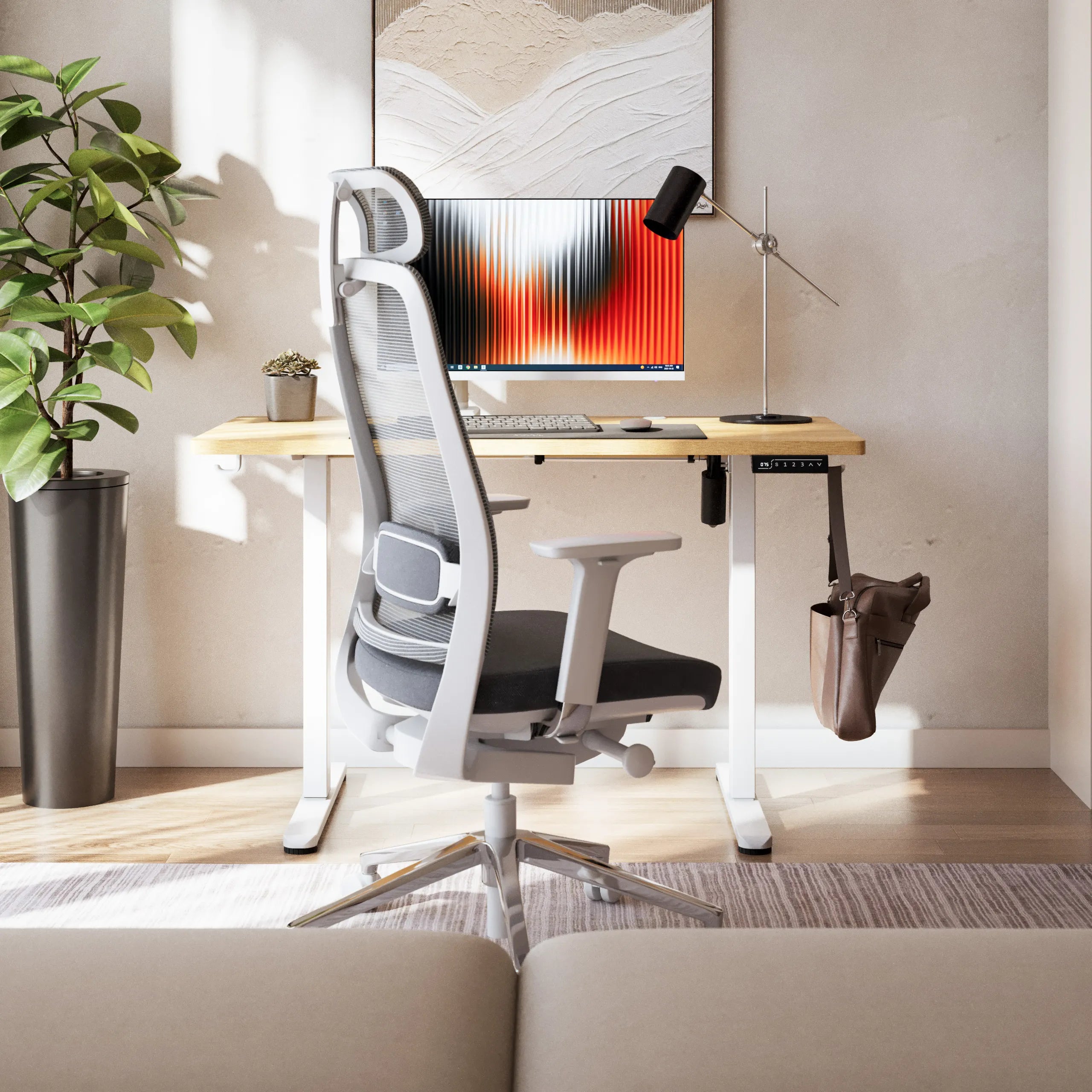 Birou electric reglabil Mark Adler Leader 6.9 Craft 120 cm