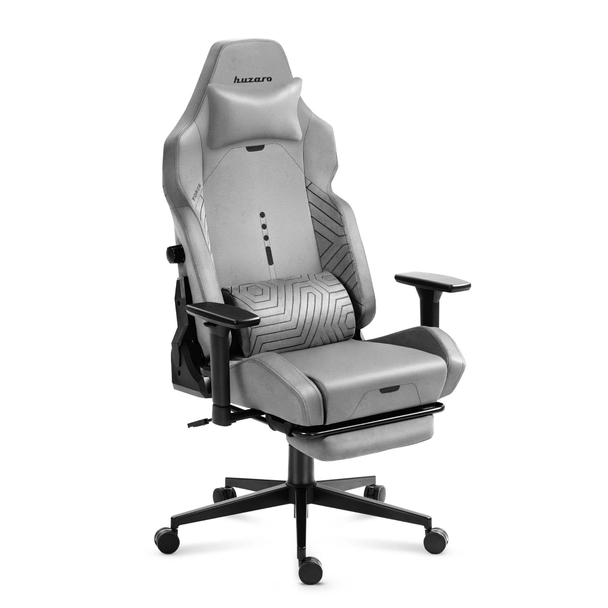 Fotoliu de gaming HUZARO FORCE 8.1 gri