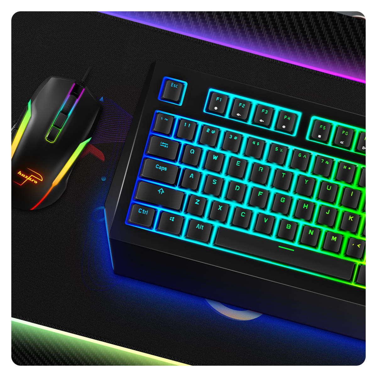 Tastatura de gaming Huzaro Rocket 4.0