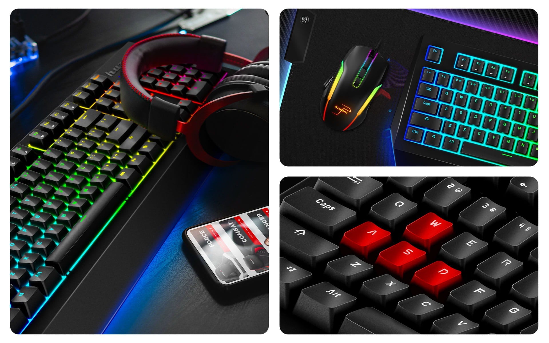 Tastatura de gaming Huzaro Rocket 4.0