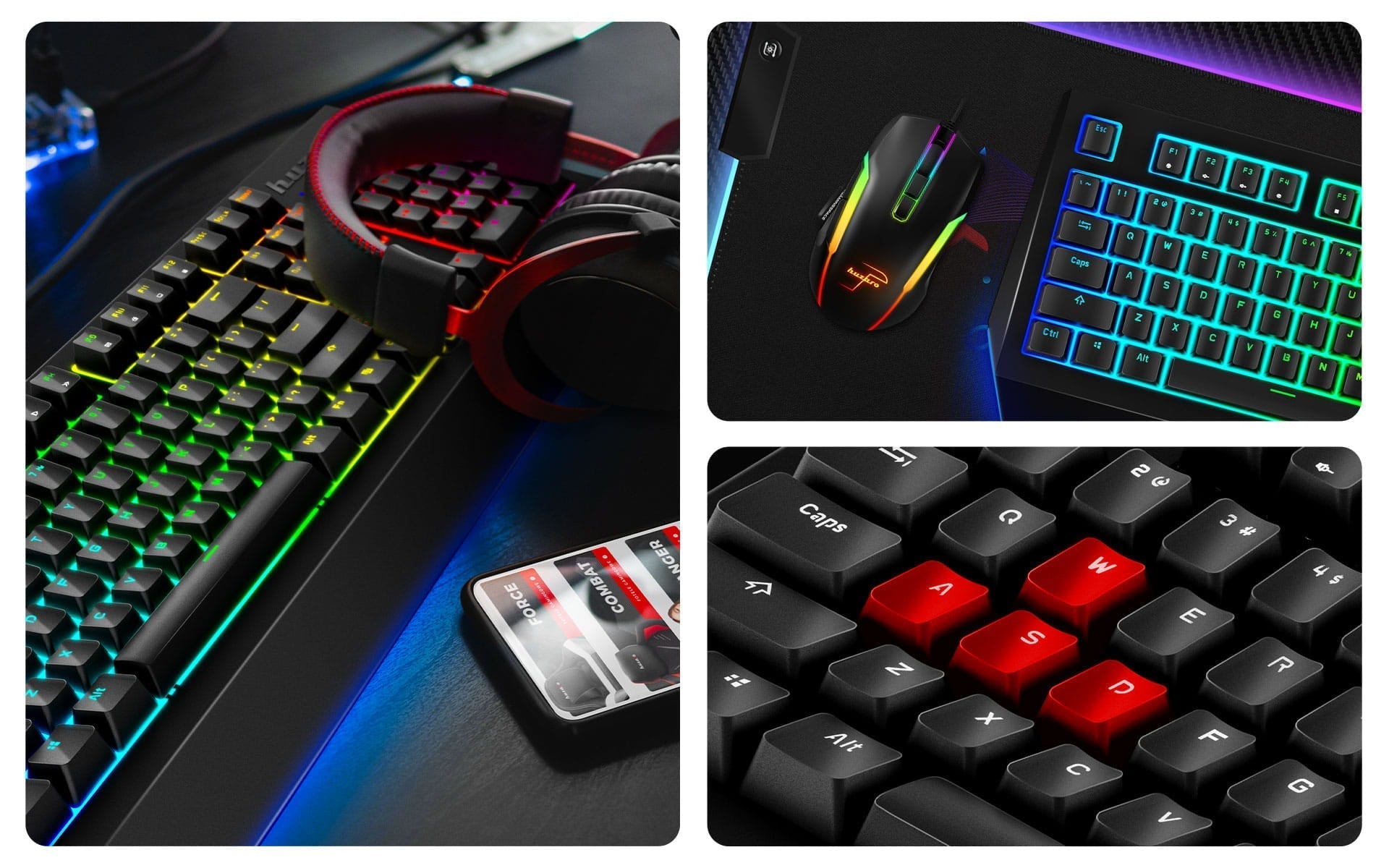 Tastatura de gaming Huzaro Rocket 4.0