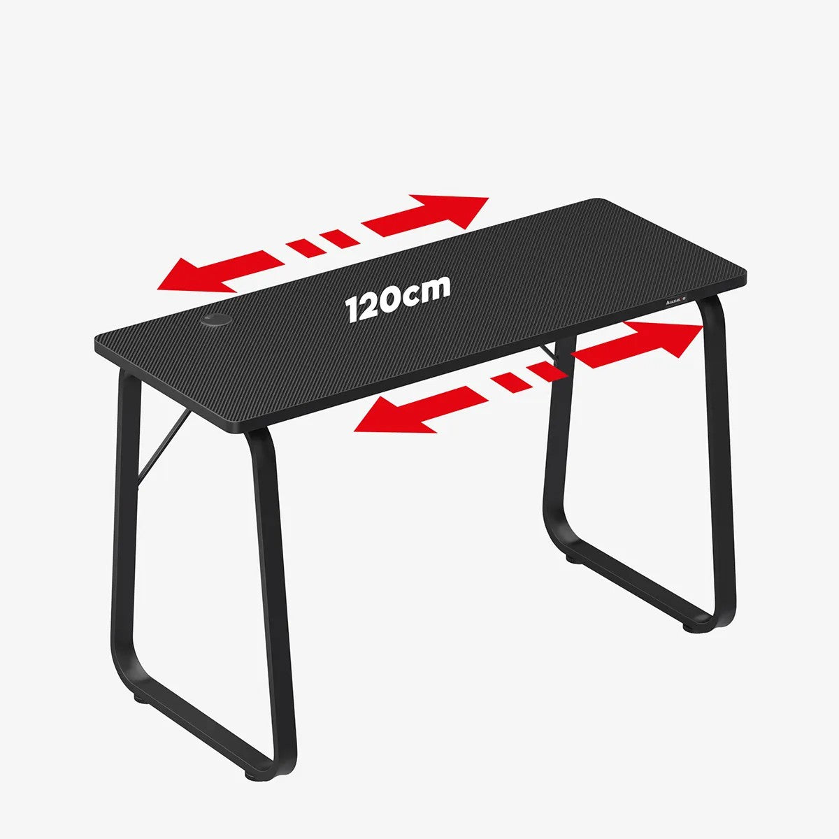 Huzaro Hero 1.5 Black 120 cm birou de gaming